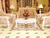 馬賽克地毯應用